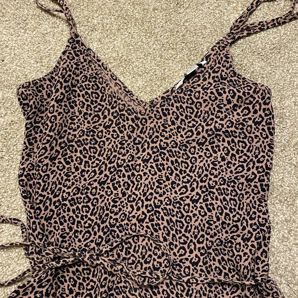 AE Leopard Romper